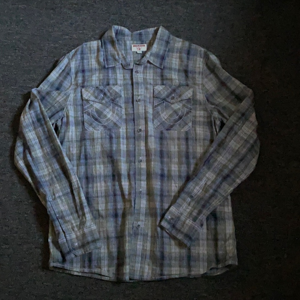 True Religion Button Down Shirt